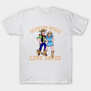 country music line dancing T-Shirt